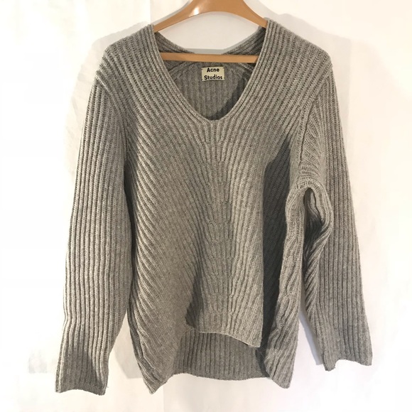 Acne Studio Deborah Ribbed Wool Sweater - Picture 3 of 6